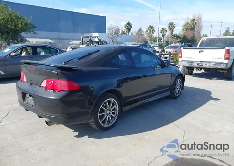 2002 Acura Rsx из США, поврежденный, VIN JH4DC54802C005057